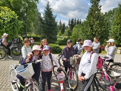 Rajd rowerowy do Leśnictwa Szkółkarskiego Marynopole