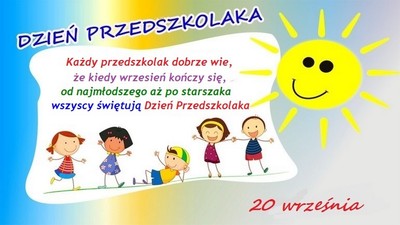Banner o Dniu Przedszkolaka