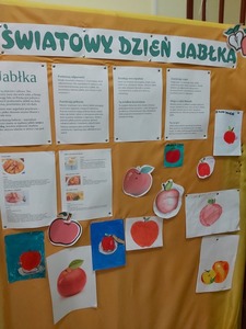 Gazetka tematyczna z okazji Międzynarodowego Dnia Jabłka