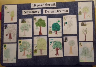Światowy Dzień Drzewa - gazetka