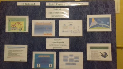 Dzień Czystego Powietrza - gazetka ścienna