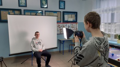 Zajęcia fotograficzne w ramach  programu „Laboratoria Przyszłości” 