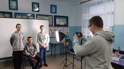 Zajęcia fotograficzne w ramach programu „Laboratoria Przyszłości”