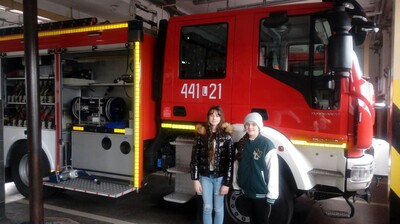 Powiatowe eliminacje "Młodzież zapobiega pożarom"