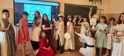 Projekt mitologiczny - "Bogowie na Olimpie"