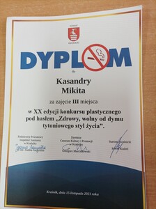 Konkurs: Zdrowy, wolny od dymu tytoniowego styl życia
