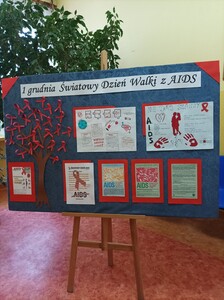 Światowy Dzień Walki z AIDS - gazetka