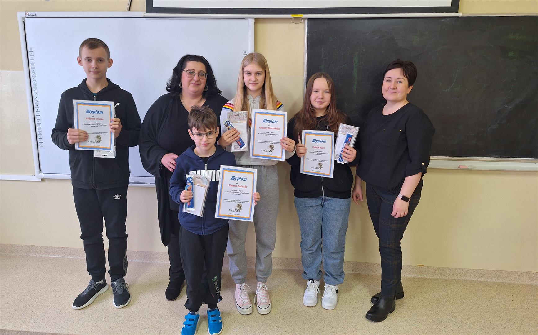 Szkolny Konkurs Kaligraficzny „Mistrz kaligrafii”