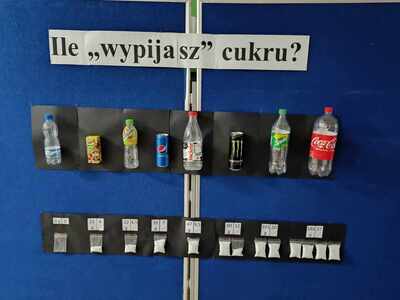 Gazetka "Ile wypijasz cukru?"
