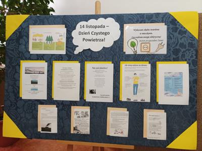 Dzień Czystego Powietrza - gazetka ścienna