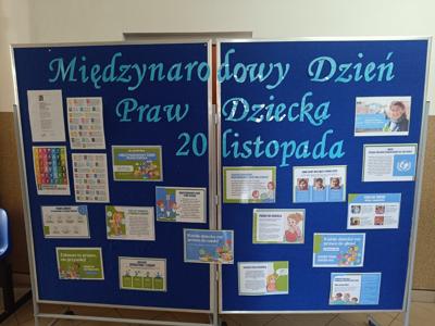 Międzynarodowy Dzień Praw Dziecka - gazetka szkolna