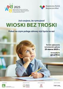 Plakat konkurs na rymowankę