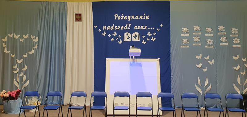 Zakończenie roku szkolnego 2024/2025 - dekoracja