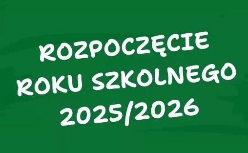 Plakat rozpoczęcie roku szkolnego