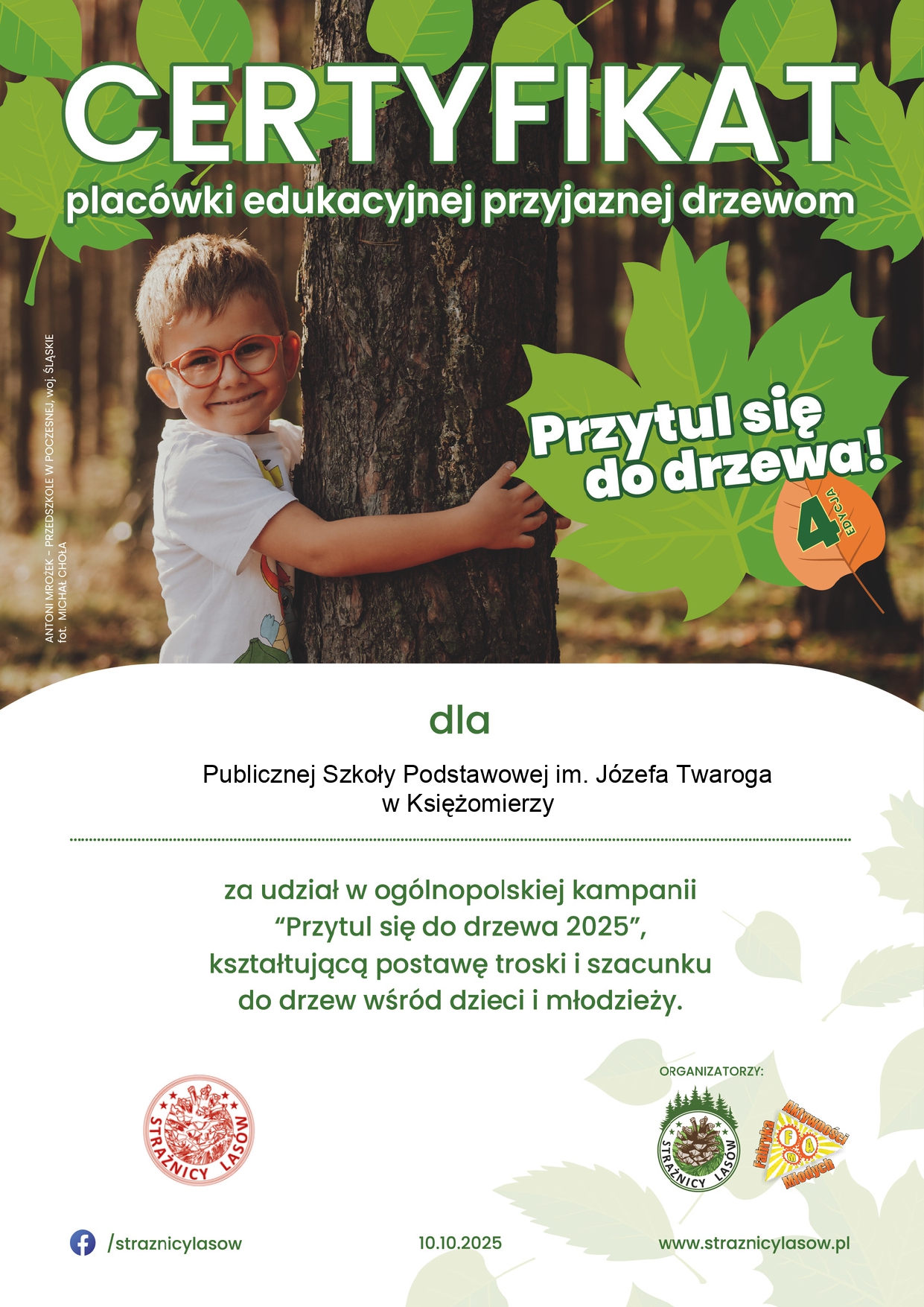 Kampania "Przytul się do drzewa 2025"