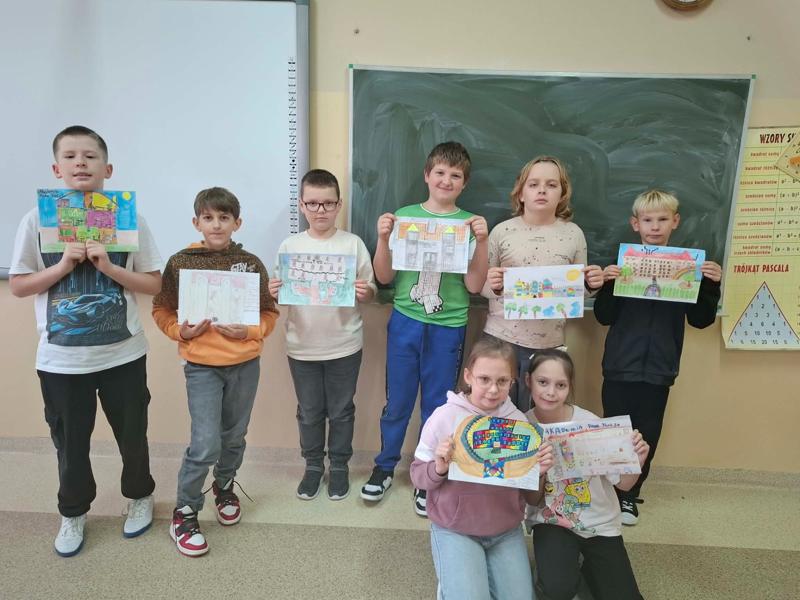 Zdjęcie grupowe uczniów