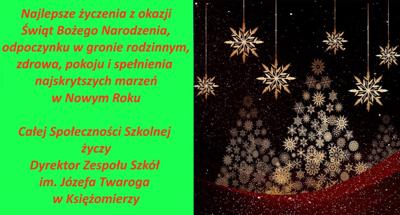 Życzenia świąteczne