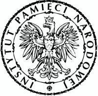 Orzeł na białym tle w koło napis instytut pamięci narodowej