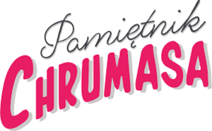 Logotyp kampanii promocyjnej Pamiętnik Chrumasa Logotyp kampanii promocyjnej. Kolorowy napis Pamiętnik Chrumasa.