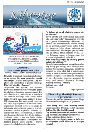 Gazetka szkolna KILWATER nr 1