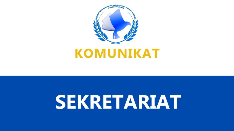 Komunikat sekretariat