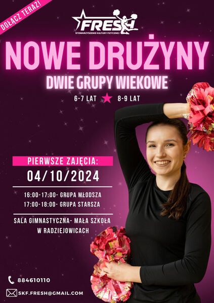 zajęcia cheerleadingu