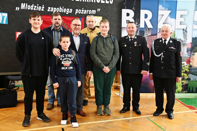 Uczniowie PSP Jasień podczas gminnego etapu Ogólnopolskiego Turnieju Wiedzy Pożarniczej - 2023