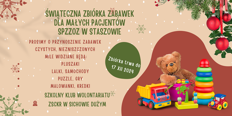 plakat informujący o akcji