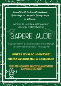 plakat konkursowy