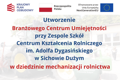 utworzenie BCU w dziedzinie mechanizacji rolnictwa