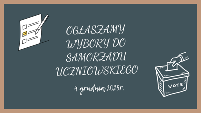 PLAKAT INFORMUJACY O WYBORACH