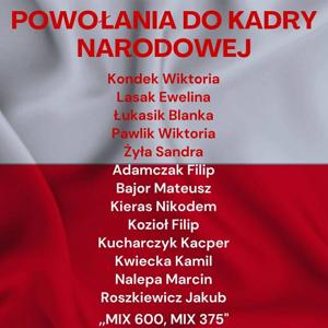 lista uczniów powołanych do kadry narodowej