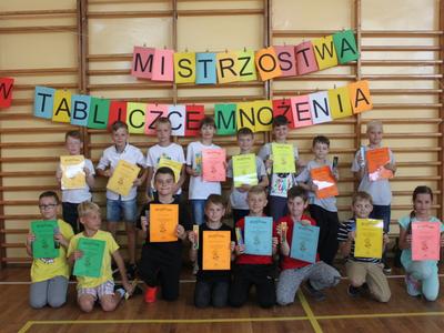 Dnia 9 czerwca br. po raz pierwszy w naszej szkole odbyły się Mistrzostwa w Tabliczce Mnożenia. O ty