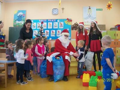 6 grudnia 2016r odwiedził nas Mikołaj.