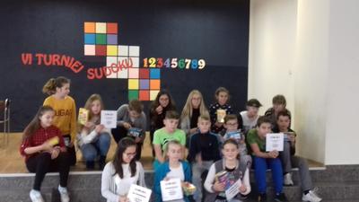Wszyscy uczestnicy konkursu. 