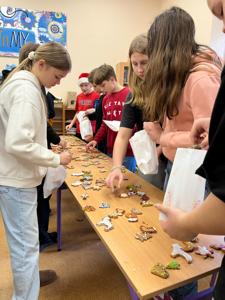 Mikołajki w klasie 6