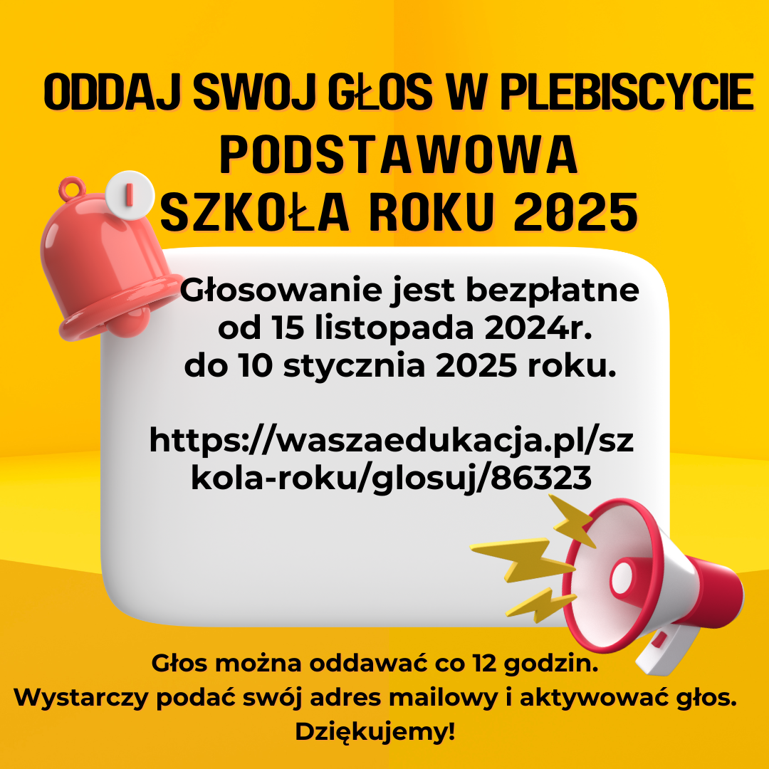 "Podstawowa Szkoła Roku 2025"