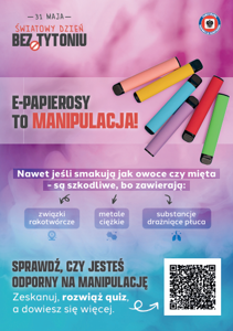 „E-papierosy to manipulacja”