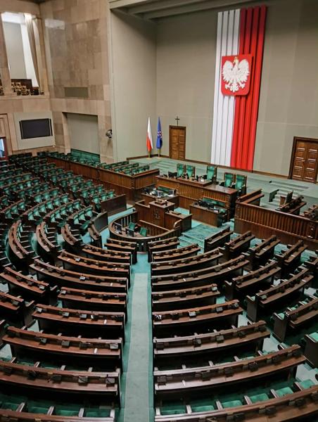 Wycieczka do Senatu Rzeczpospolitej Polskiej kl. 8