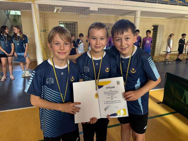 Zawody w tenisie stołowym w Koźlu