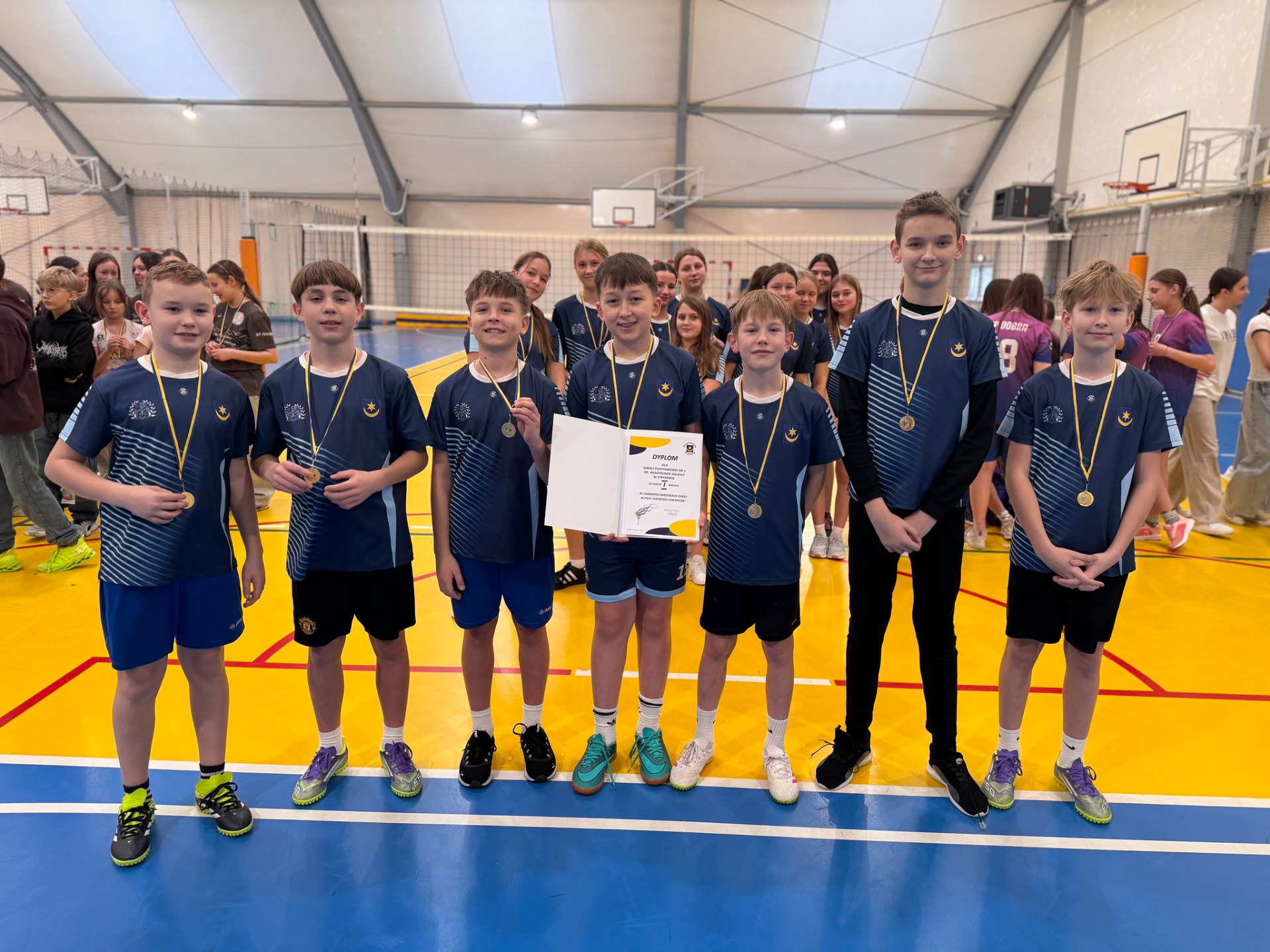 Gminne Igrzyska Dzieci w siatkówce klas IV-VI