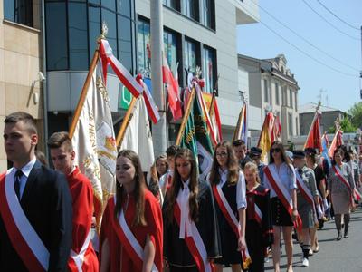 Uroczystości 227. rocznicy uchwalenia Konstytucji 3 Maja. Włoszczowa 2018r.