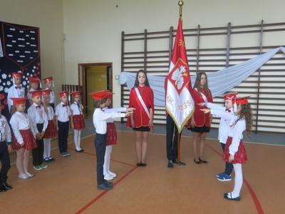 Ślubowanie uczniów klasy I SP. 20.października 2017r.