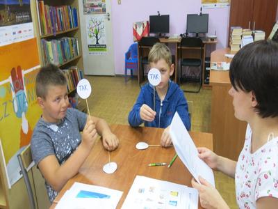 Z wizytą w Bibliotece Publicznej- 14 września 2018r.