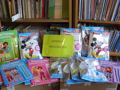 Kiermasz biblioteczny-październik 2017