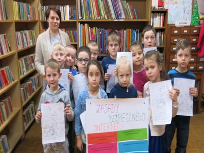 Biblioteka Publiczna- Zasady Bezpiecznego Internetu- 13 luty 2019r.