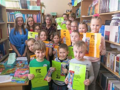 Uroczystość pasowania na czytelnika szkolnej biblioteki 18.01.2018r.