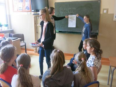 Prelekcja dla uczniów klasy IV b - ,,Dlaczego warto czytać.