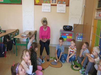 Ogólnopolski Dzień Głośnego Czytania w klasie 1- 28 września 2018r.