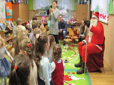 Mikołaj w przedszkolu 06 grudnia 2017r.